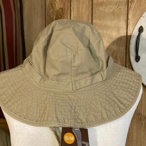 Free Authority Tan Wide Brim Sun Hat